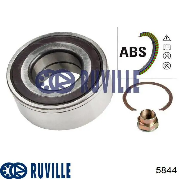 Подшипник ступицы 5844 Ruville