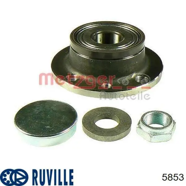 Задняя ступица 5853 Ruville