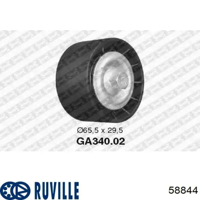 58844 Ruville Ролик приводного ремня, паразитный