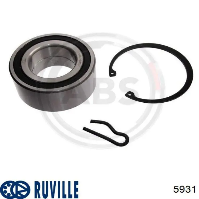 5931 Ruville Подшипник ступицы передней