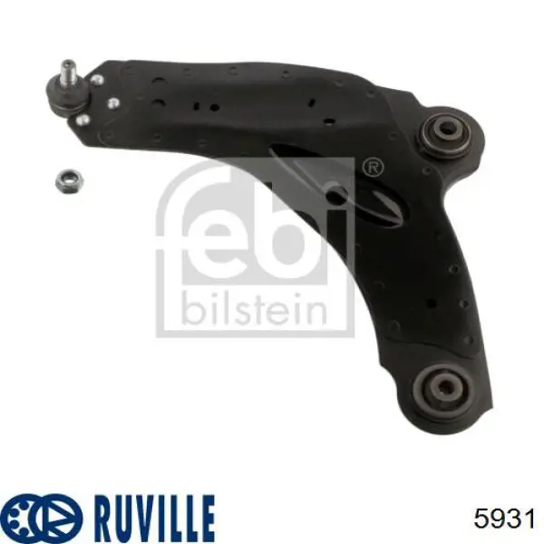 Комплект подшипника ступицы колеса Ruville 5931 цена, от 21.90 USD