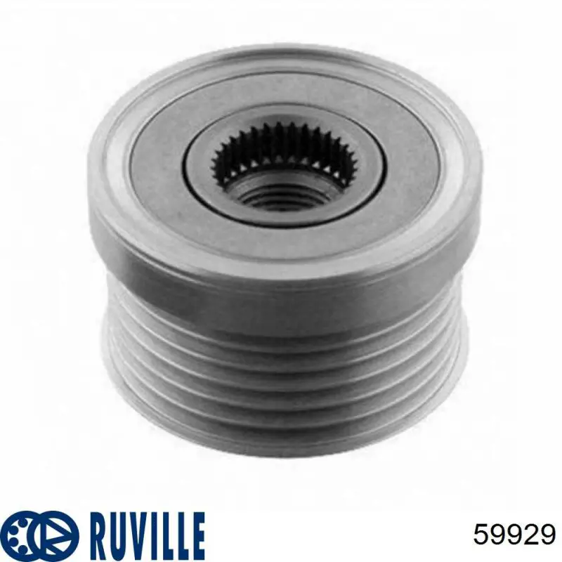 Купить 59929 Ruville Шкив ремня генератора