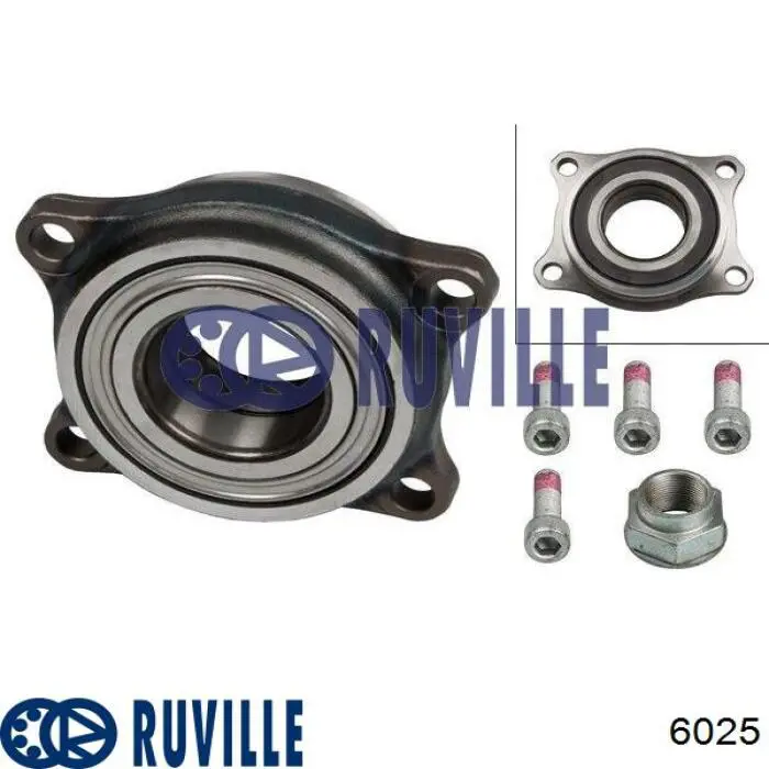 Подшипник ступицы 6025 Ruville