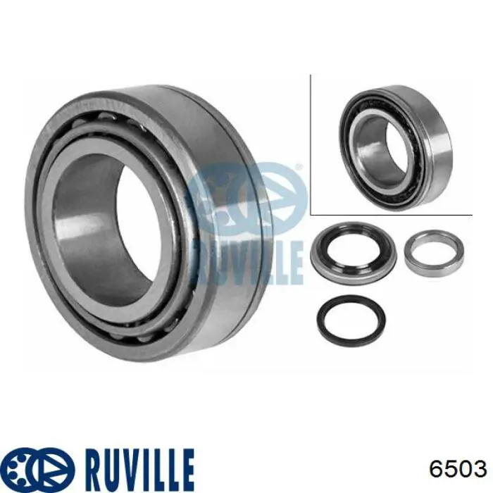 Подшипник задней ступицы 6503 Ruville