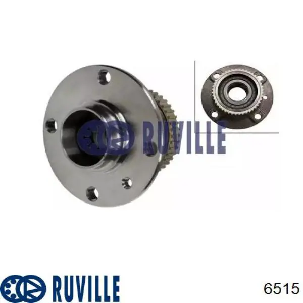 Ступица задняя 6515 Ruville