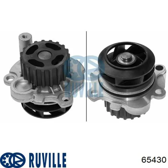 Помпа охлаждения Ruville 65430 цена, от 24.46 USD