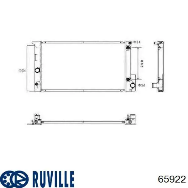 Помпа 65922 Ruville