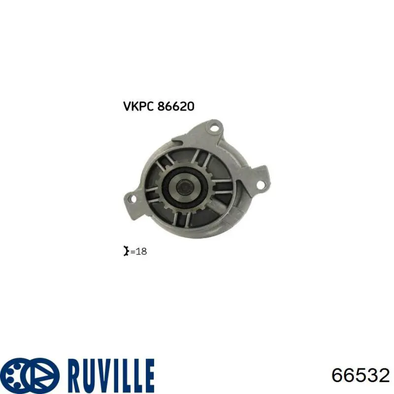 Помпа 66532 Ruville