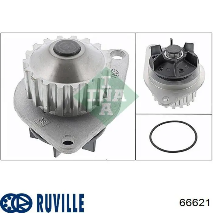 66621 Ruville Насос водяной