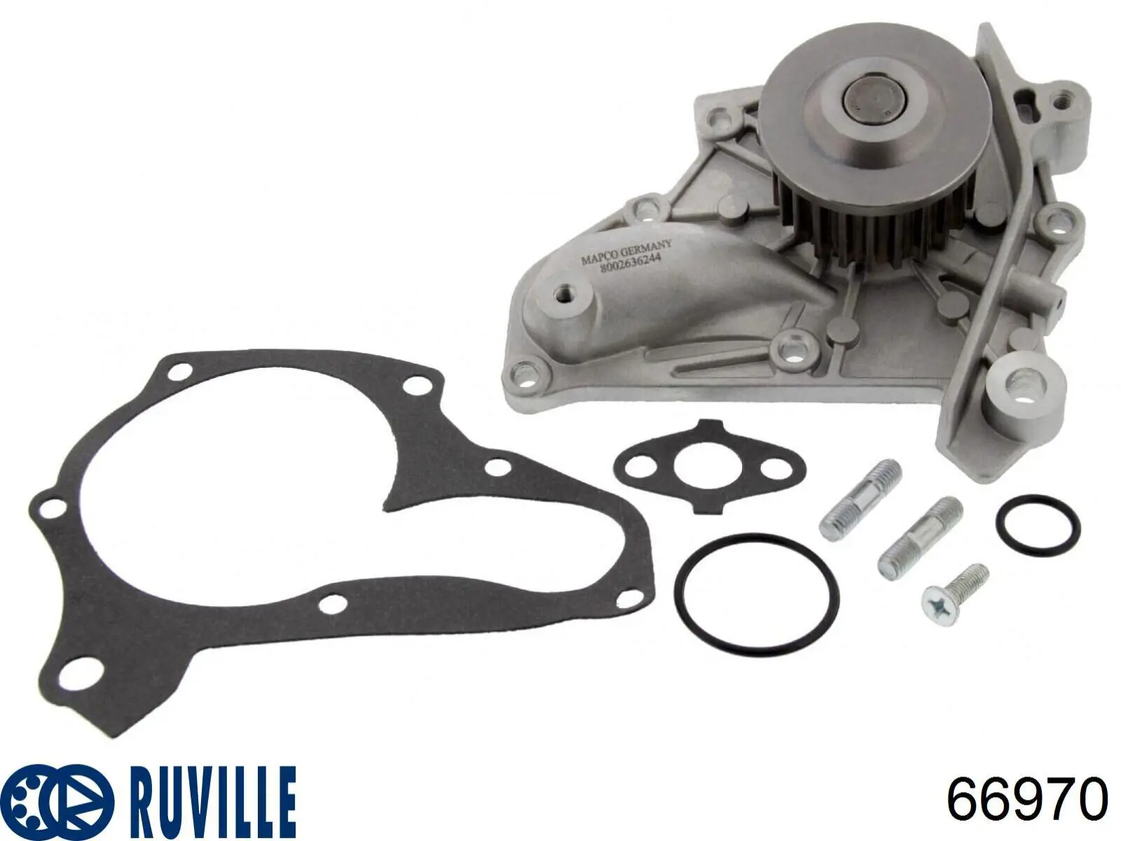 Помпа охлаждения Ruville 66970 цена, от 18.19 USD