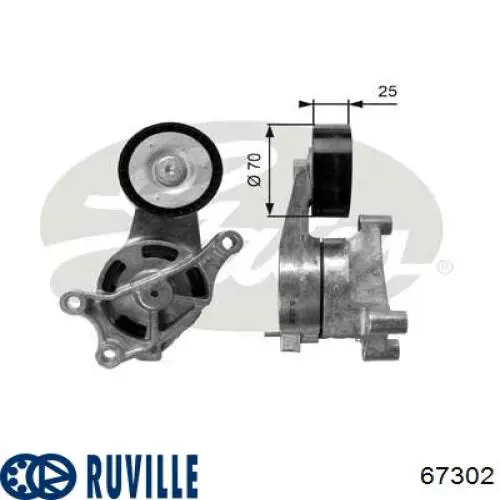 Водяной насос Ruville 67302