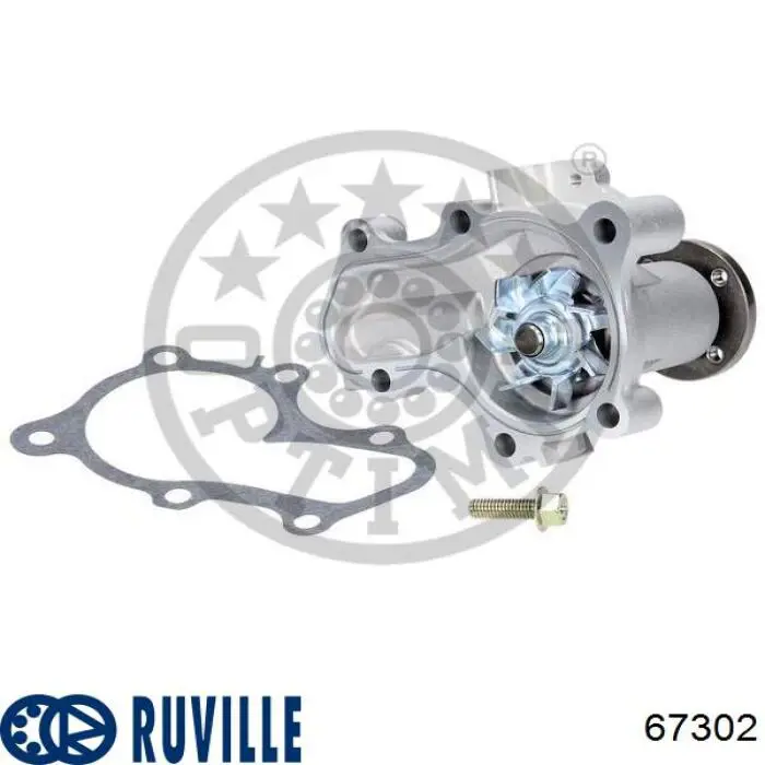 Помпа охлаждения Ruville 67302 цена, от 29.72 USD