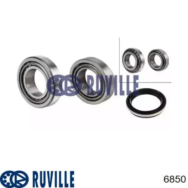 Подшипник ступицы 6850 Ruville