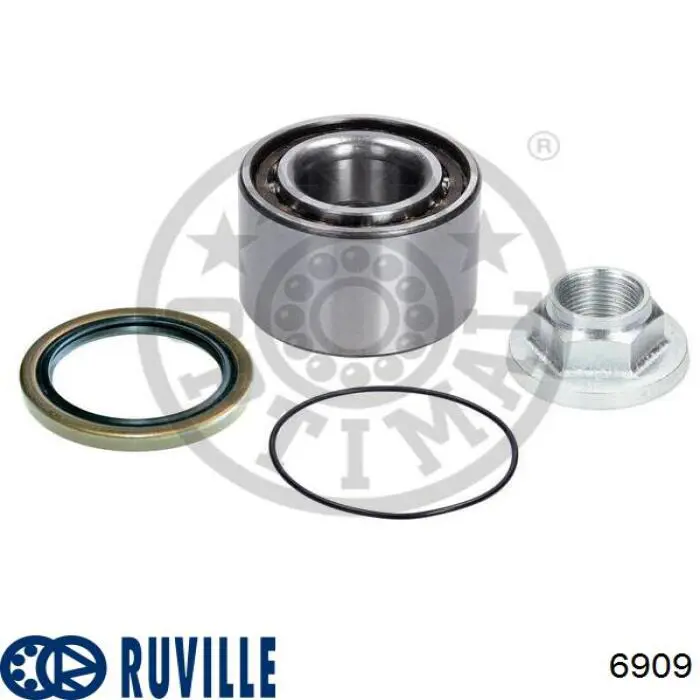 Подшипник задней ступицы 6909 Ruville