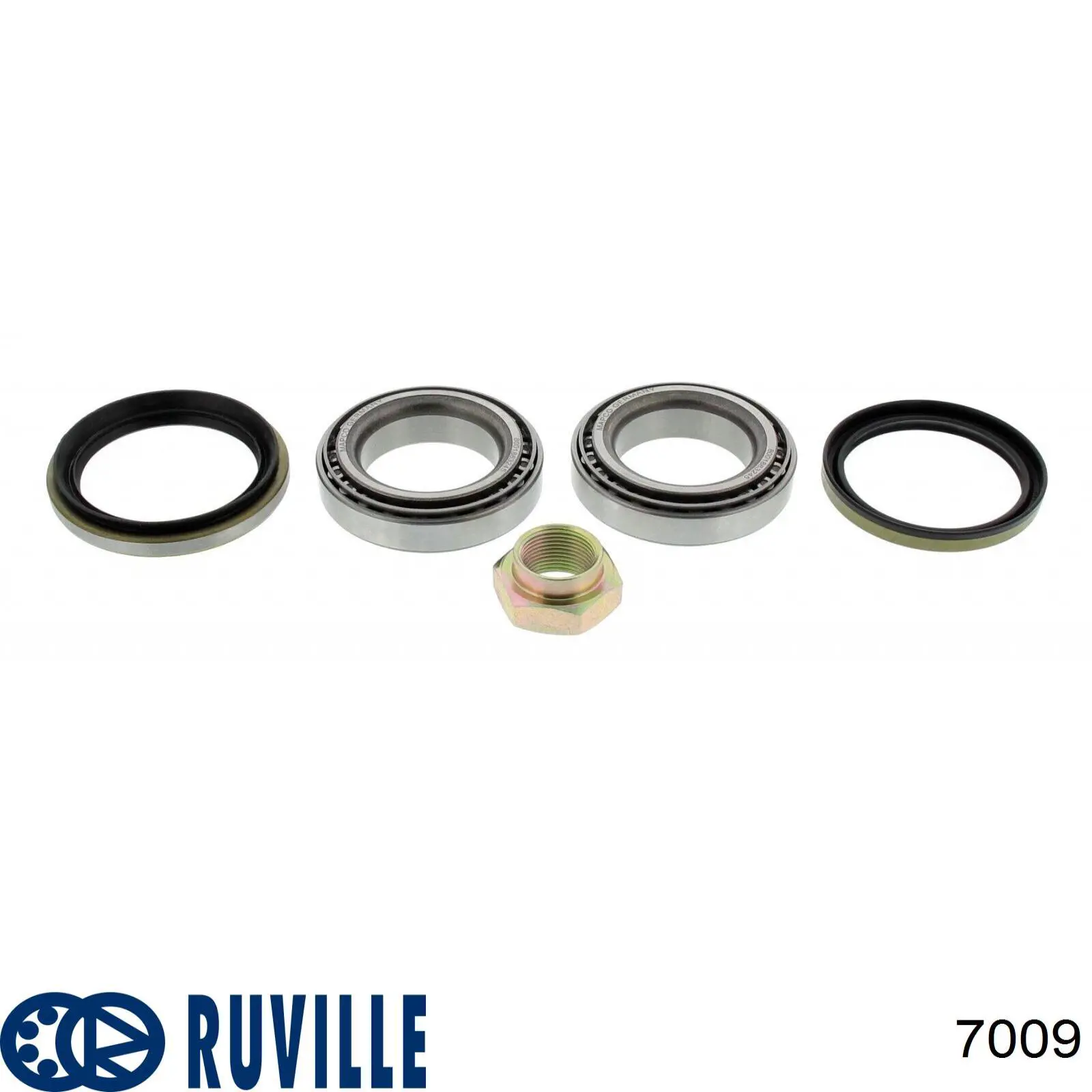 Комплект подшипника ступицы колеса Ruville 7009 цена, от 11.47 USD