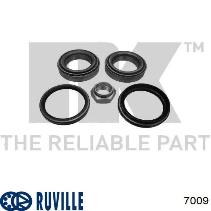 7009 Ruville Подшипник ступицы передней