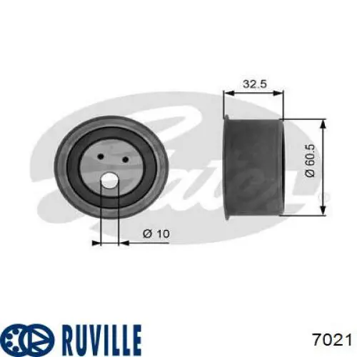 Подшипники задней ступицы Ruville 7021 цена, от 24.87 USD