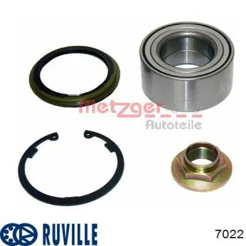 Комплект подшипника ступицы колеса Ruville 7022 цена, от 17.13 USD