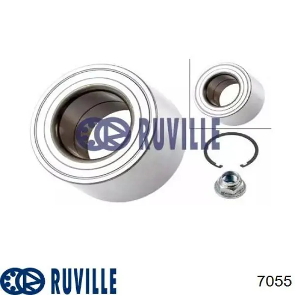 Подшипник задней ступицы 7055 Ruville