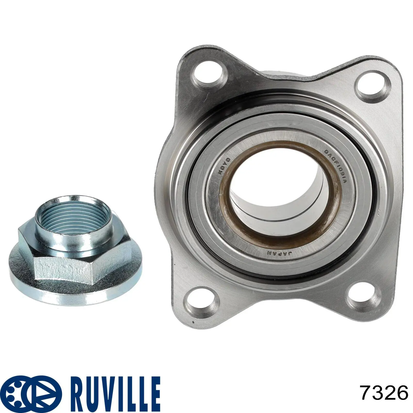 7326 Ruville Подшипник ступицы задней