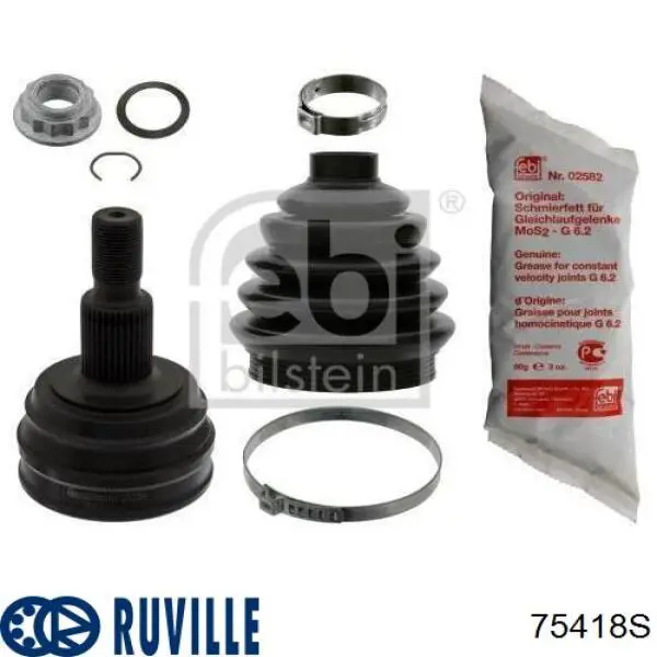 Купить 75418S Ruville Внешняя граната