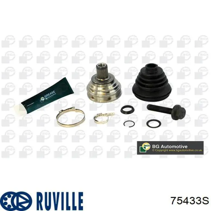 Купить 75433S Ruville Внешняя граната