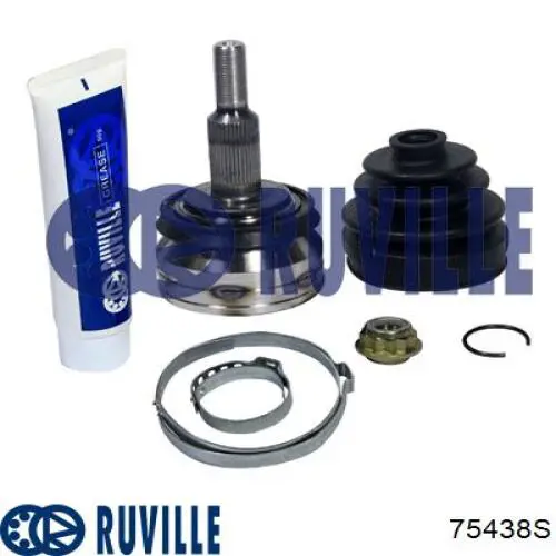 Купить 75438S Ruville Внешняя граната