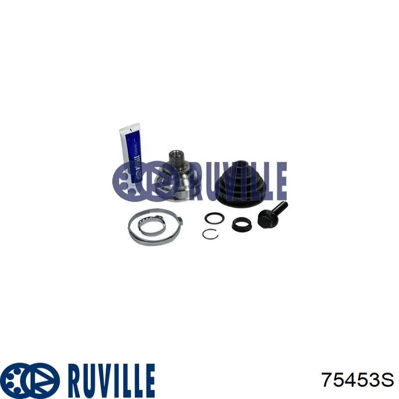 Шарнир угловых скоростей внутренний передний Ruville 75453S цена, от 25.44 USD