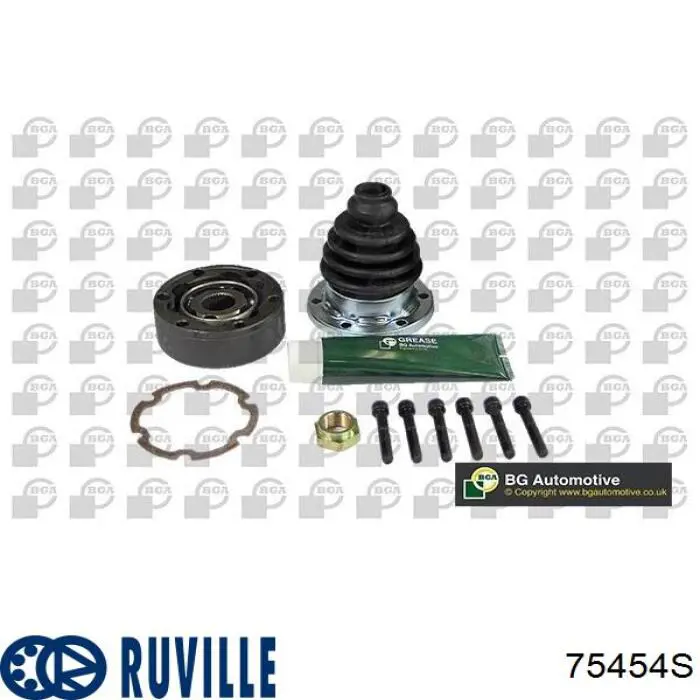 Купить 75454S Ruville Шрус внутренний левый