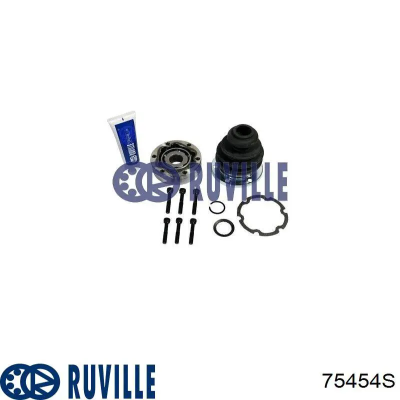 Шарнир угловых скоростей передний левый Ruville 75454S цена, от 22.80 USD