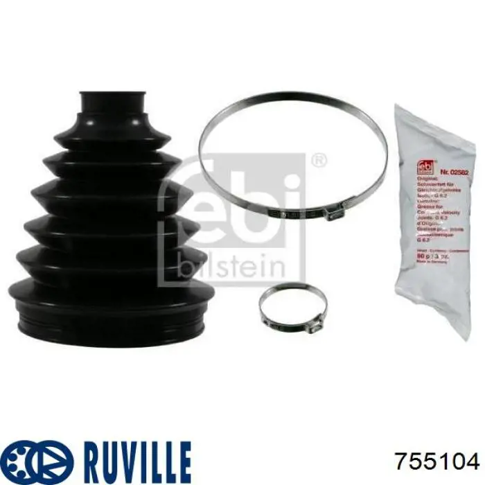 Купить 755104 Ruville Пыльник гранаты наружный, передний