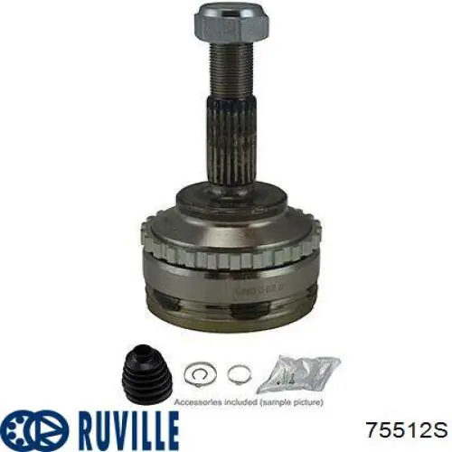 Купить 75512S Ruville Внешняя граната