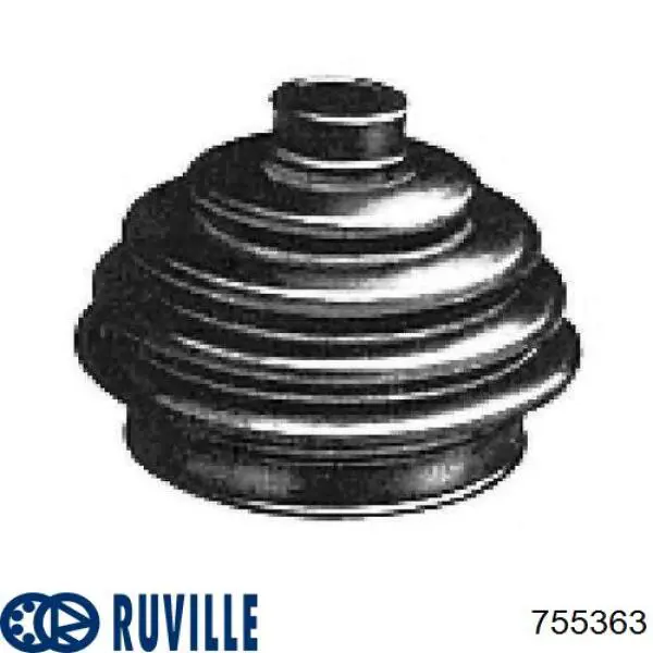 755363 Ruville Пыльник ШРУСа передней полуоси внутренний