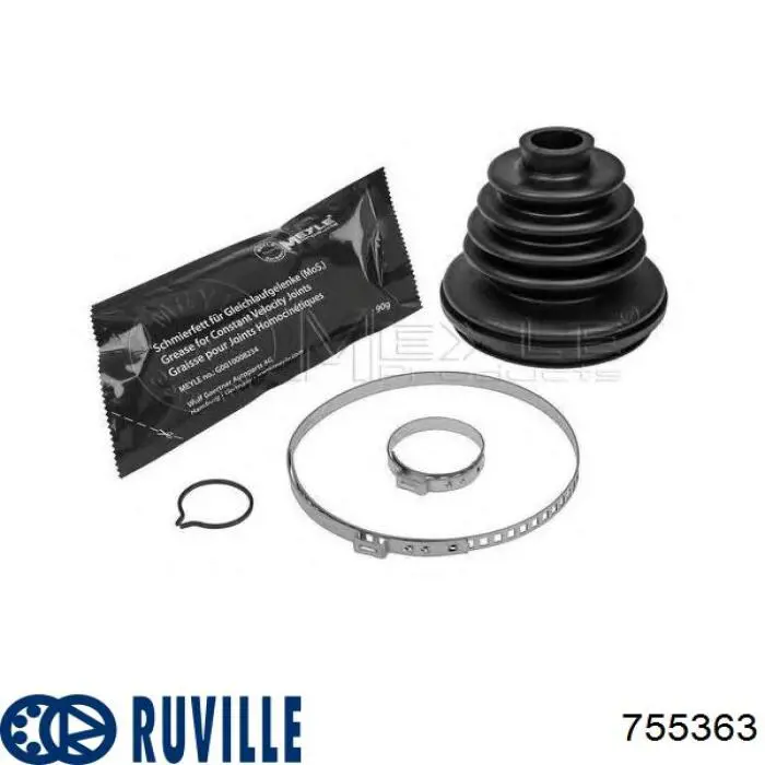 Купить 755363 Ruville Пыльник гранаты внутренний, передней полуоси