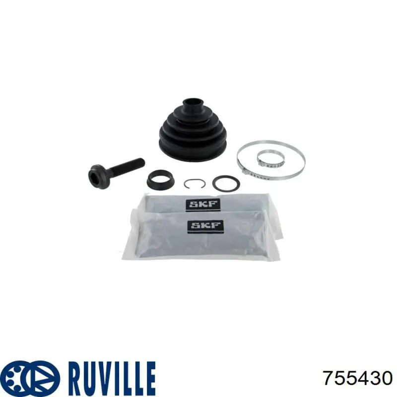Пыльник ШРУСа передней полуоси наружный Ruville 755430