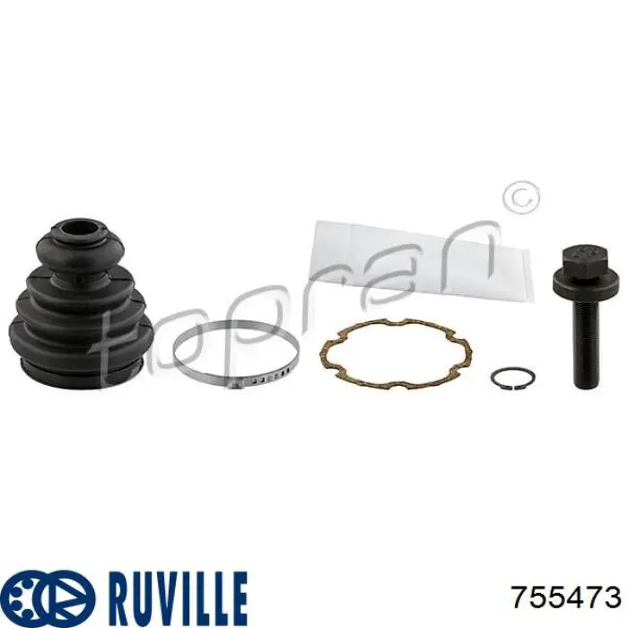 755473 Ruville Пыльник гранаты внутренний, правый