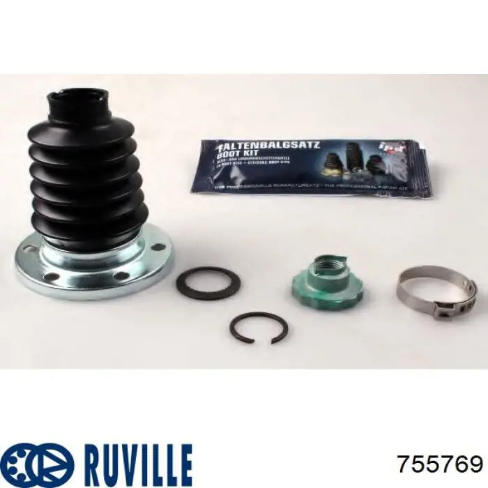 Пыльник ШРУСа задней полуоси внутренний Ruville 755769 цена, от 11.89 USD