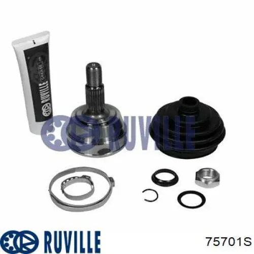 ШРУС наружный передний/задний Ruville 75701S цена, от 27.01 USD