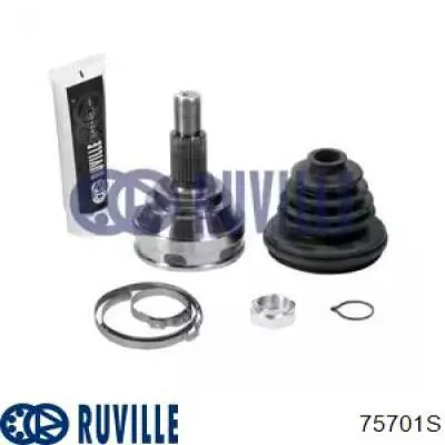 ШРУС наружный передний/задний Ruville 75701S цена, от 27.01 USD