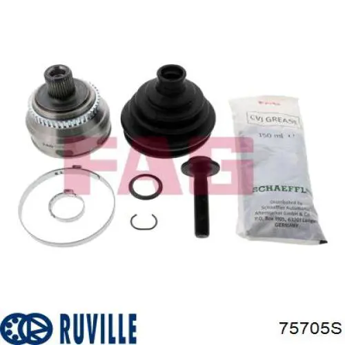 Купить 75705S Ruville Внешняя граната