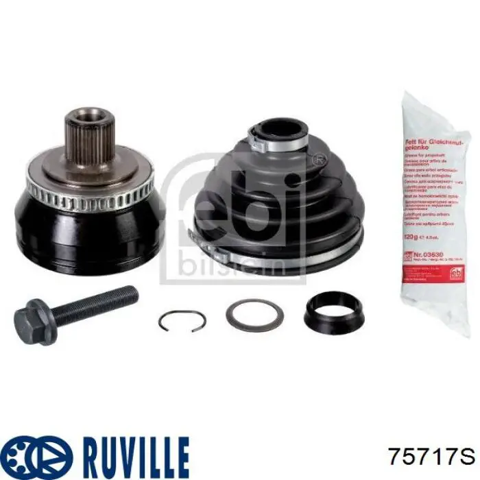 ШРУС наружный передний 75717S Ruville