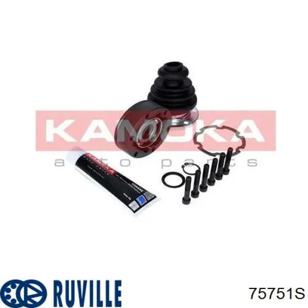 Шарнир угловых скоростей внутренний передний Ruville 75751S цена, от 29.58 USD