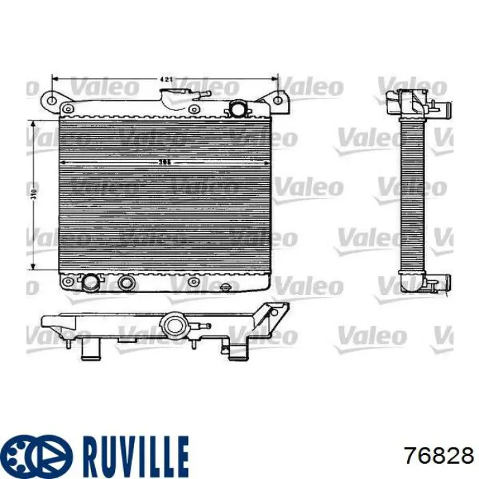 76828 Ruville Наружная граната