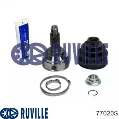 Купить 77020S Ruville Внешняя граната