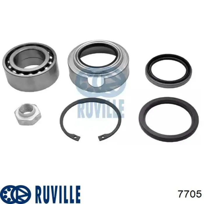 Подшипник ступицы 7705 Ruville