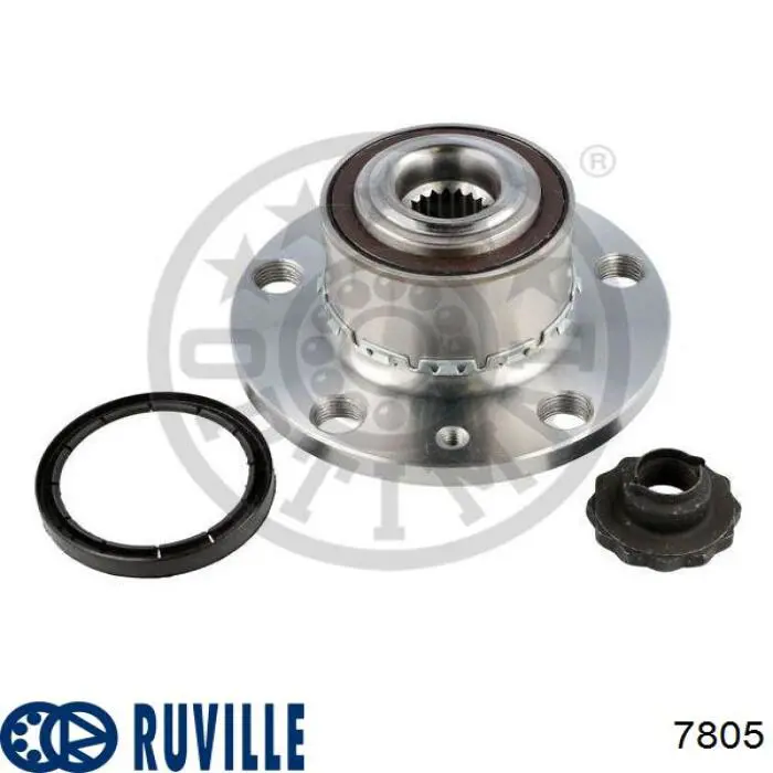 Ступицы передних колес Ruville 7805 цена, от 36.44 USD
