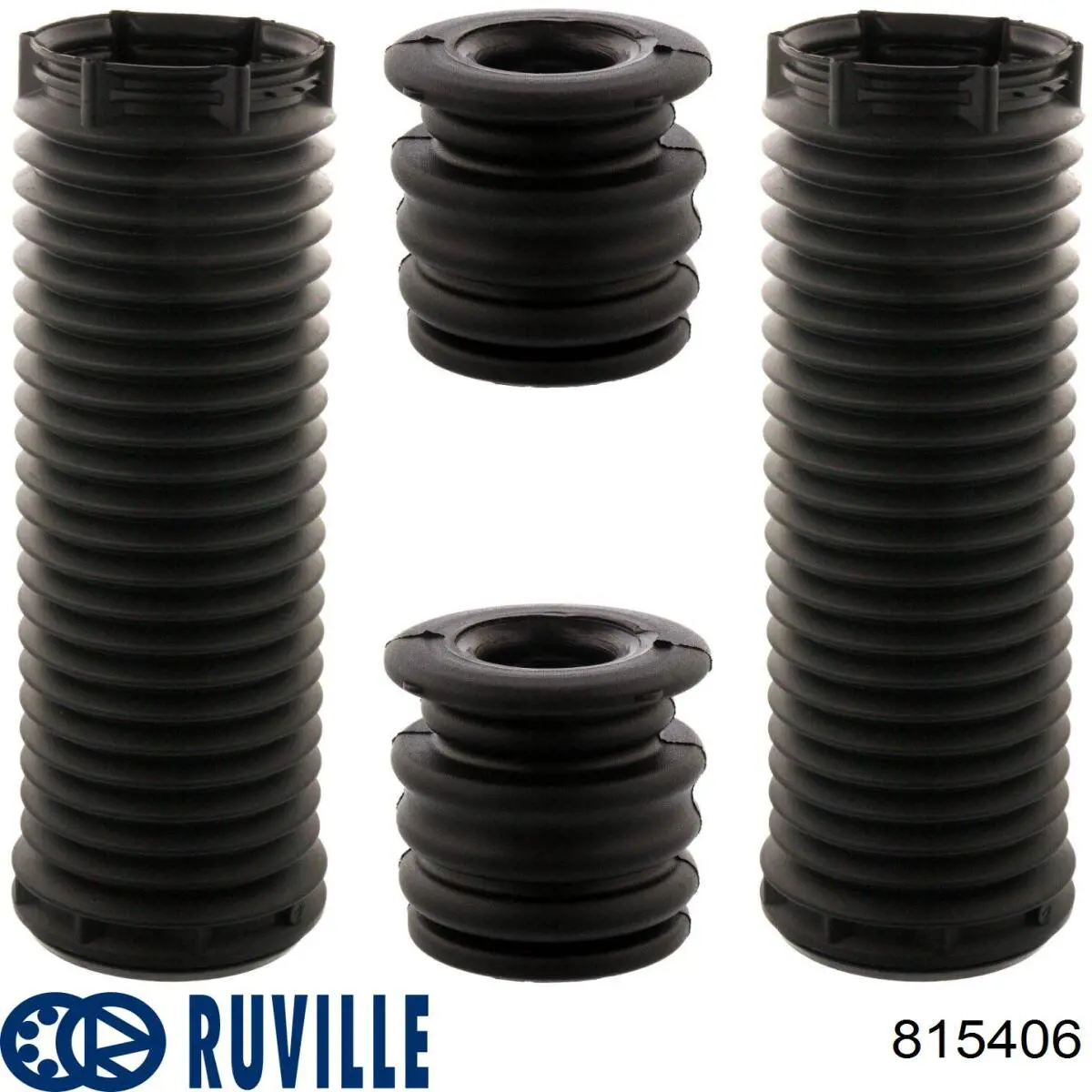 815406 Ruville Буфер (отбойник) амортизатора переднего + пыльник