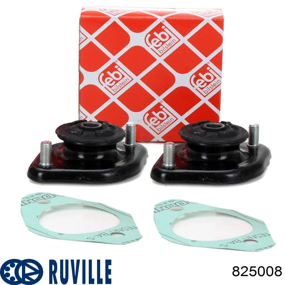 Опора стойки амортизатора заднего Ruville 825008