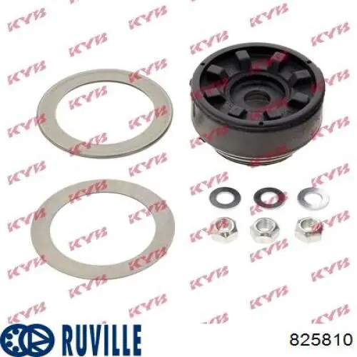 Опора стойки амортизатора переднего Ruville 825810 цена, от 8.19 USD