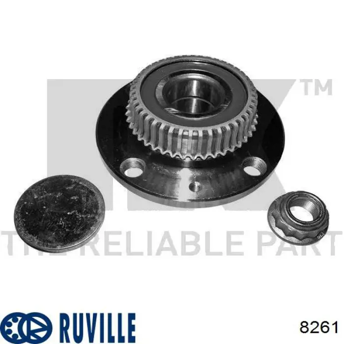 8261 Ruville Ступица задняя